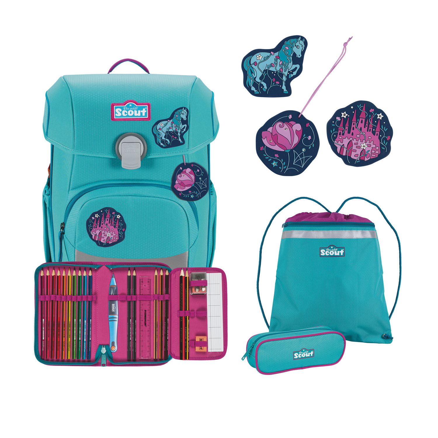 Scout Neo Schulranzen-Set 4-teilig Dreamworld Scout Neo Schulranzen-Set 4-teilig Dreamworld