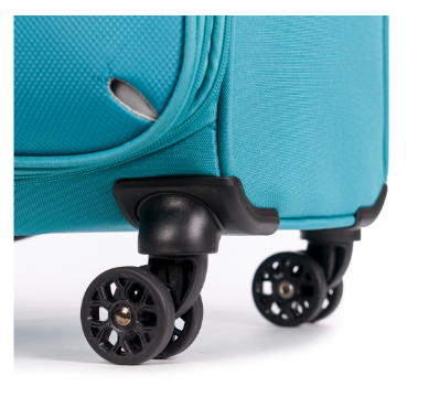 Stratic Strong Trolley M, 4 Doppelrollen, erweiterbar petrol Stratic Strong Trolley M, 4 Doppelrollen, erweiterbar petrol