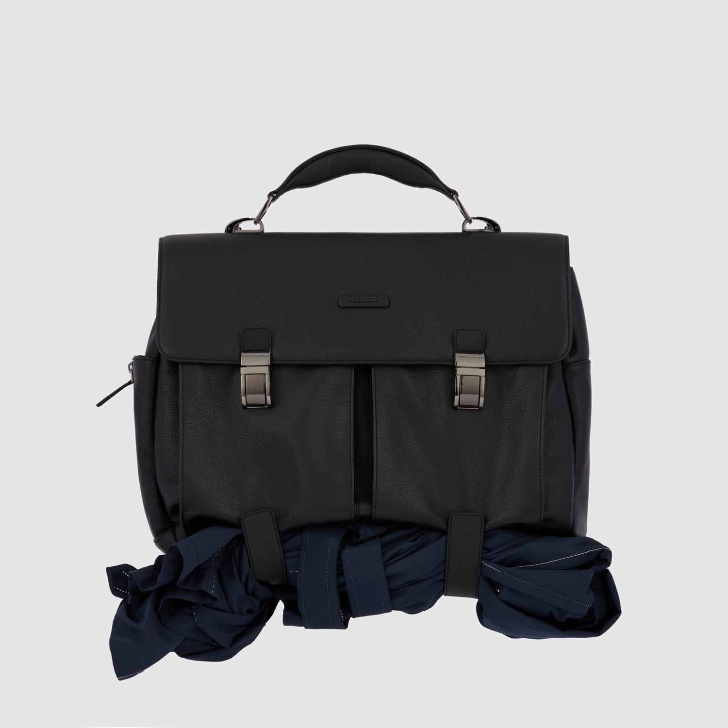 Piquadro Modus Special Laptoptasche 15,6" mit zwei Vortaschen Schwarz Piquadro Modus Special Laptoptasche 15,6" mit zwei Vortaschen Schwarz