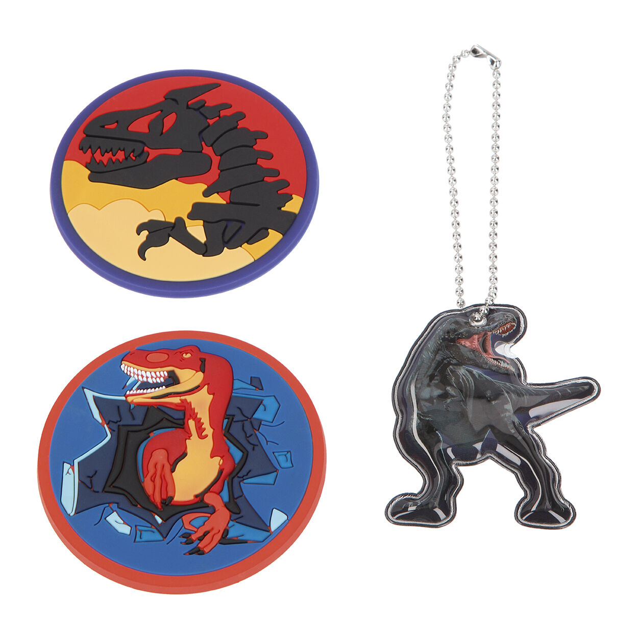 McNeill Schulzubehör McTaggies, Set 3-teilig Dino