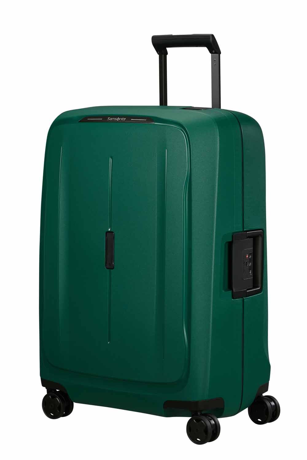Samsonite Essens Trolley mit 4 Rollen 69cm + GRATIS HOTELGUTSCHEIN Alpine Green
