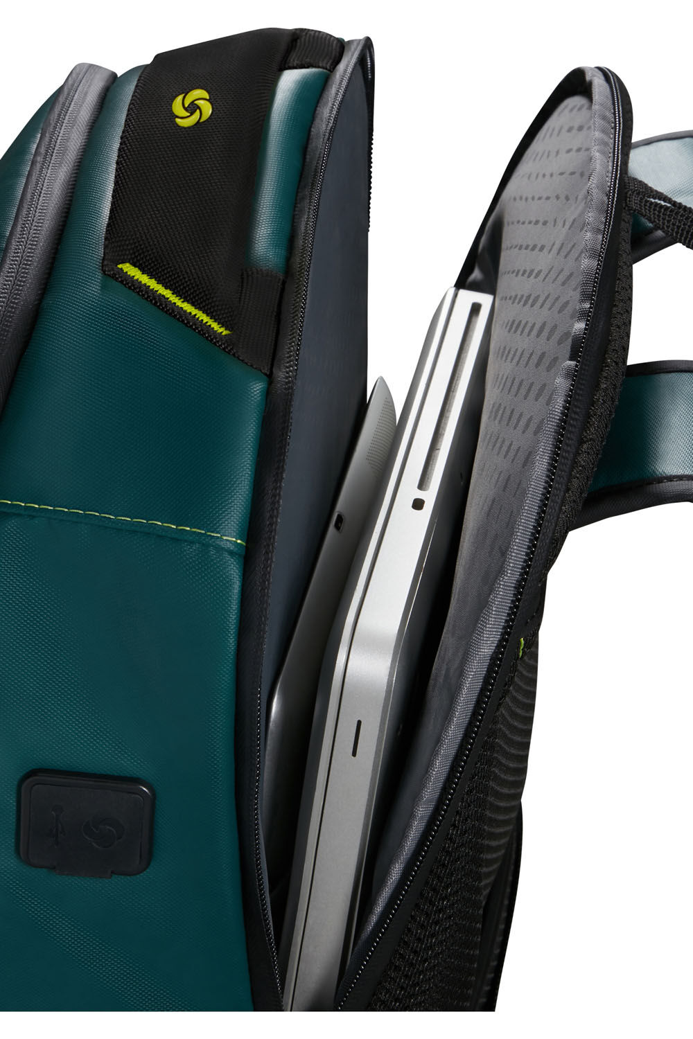 Samsonite Ecodiver Laptop Rucksack L 17.3" + GRATIS HOTELGUTSCHEIN Stone Green