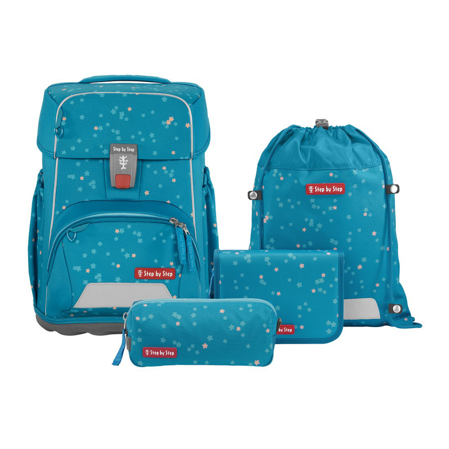 Step by Step BASIS Schulranzen 4-teiliges Set