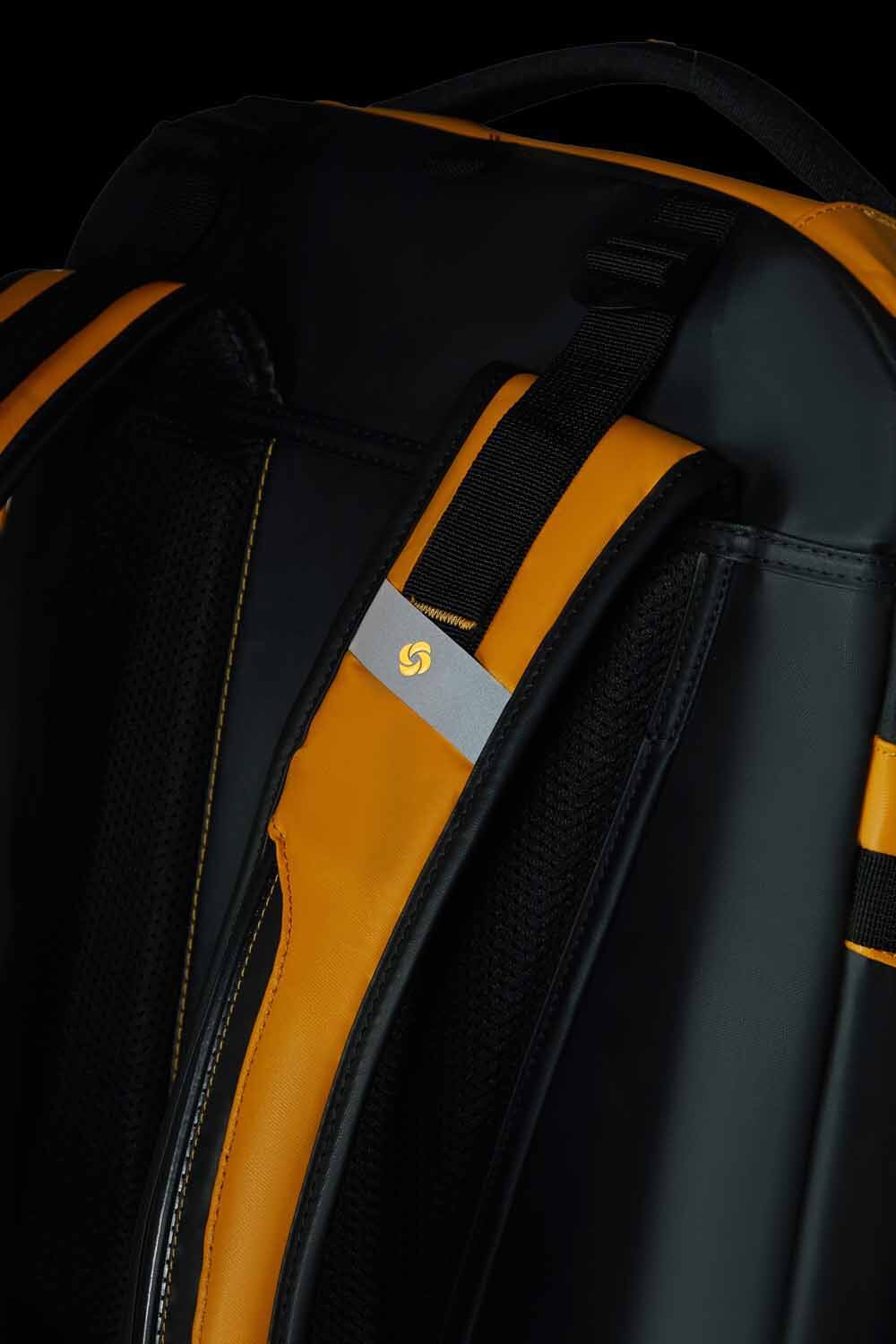 Samsonite Ecodiver Reise-Rucksack M 55L mit 17.3" Laptopfach + GRATIS HOTELGUTSCHEIN Gelb