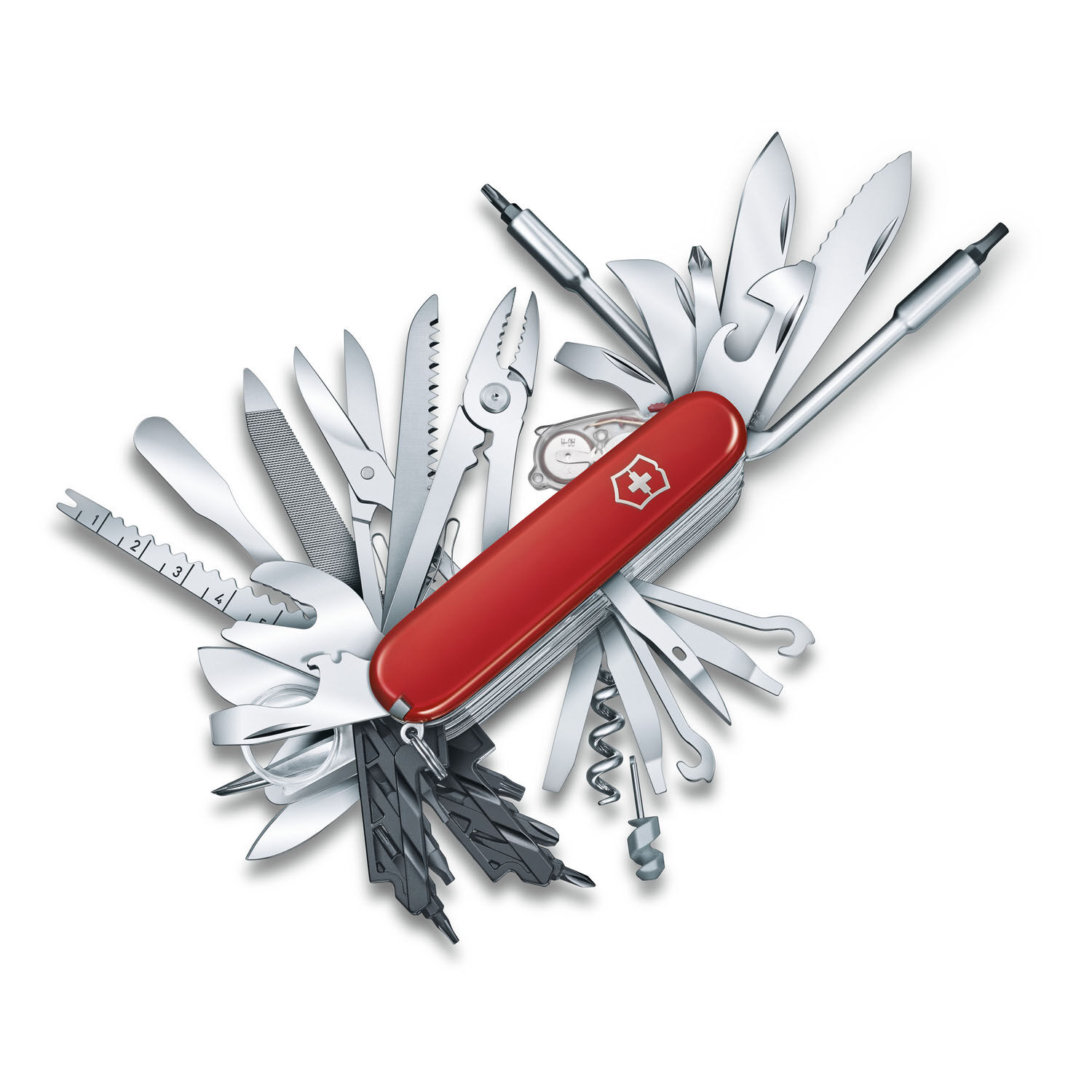 Victorinox Swiss Champ XXL, 73 Funktionen, Mittleres Taschenmesser