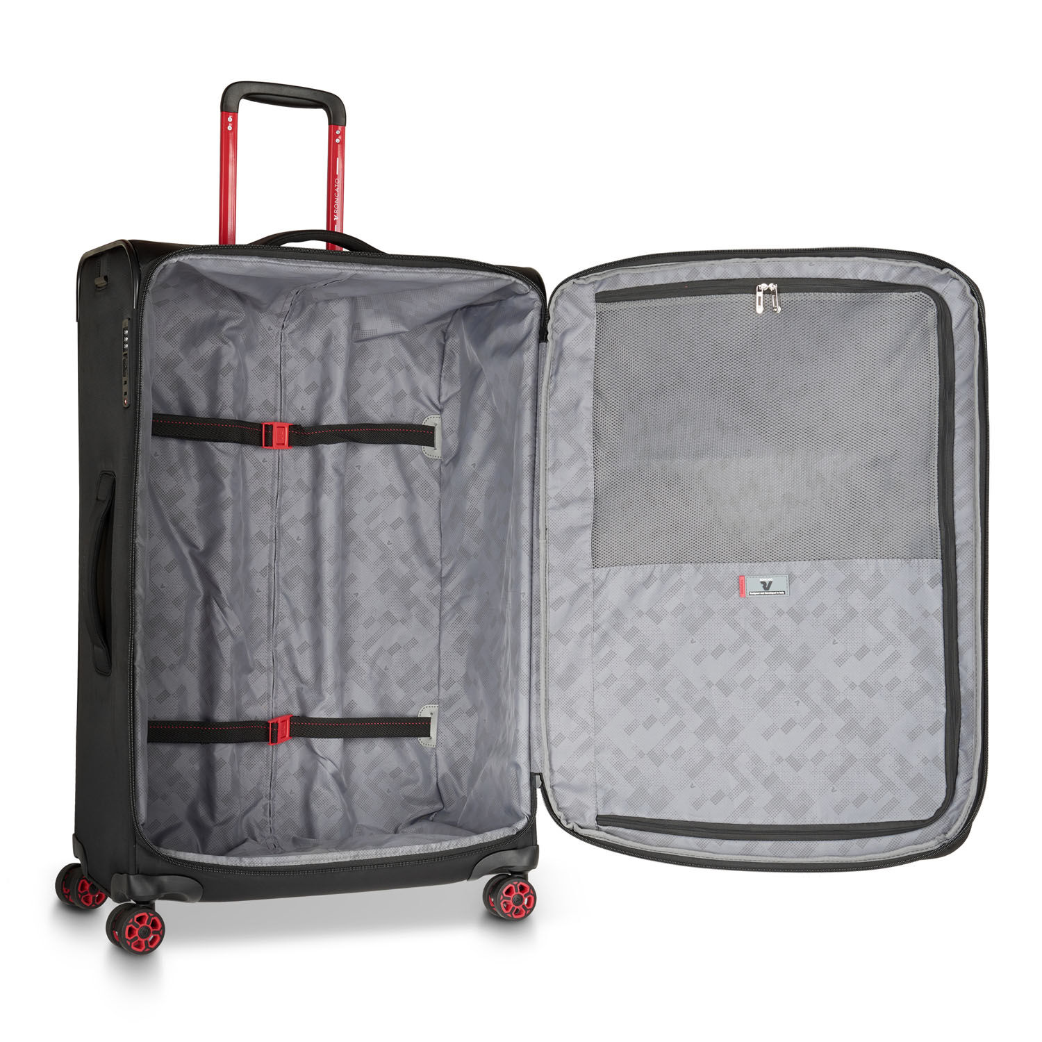 Roncato Move Grosse Koffer 77cm erweiterbar Smoke black
