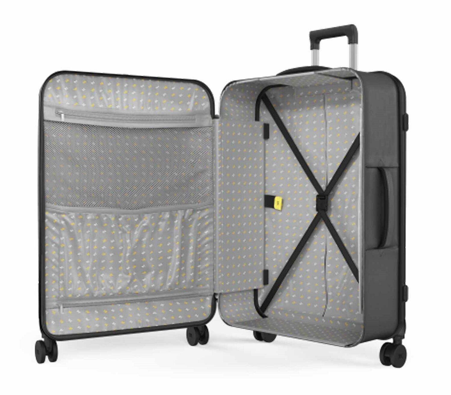 Rollink Vega 360 26" Check-In M, 4-Rollen Black