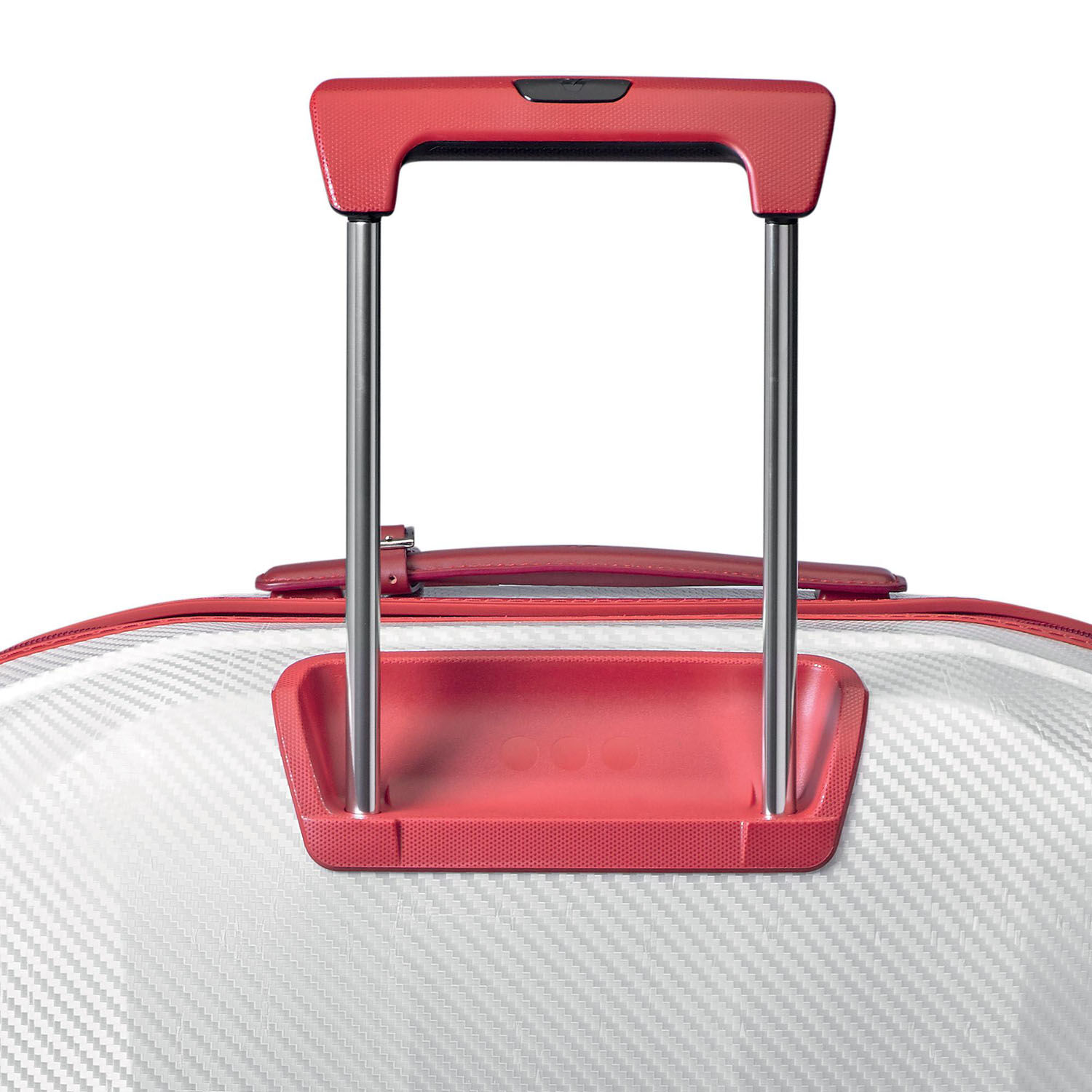 Roncato WE ARE GLAM Trolley L 4R Weiß/Rot