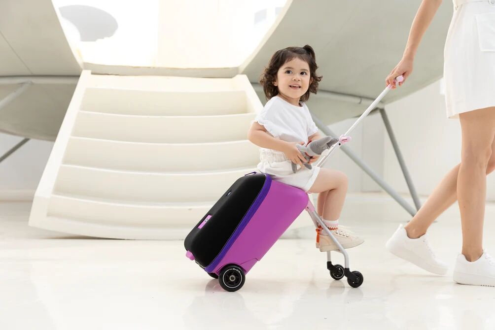 Micro Mobility Micro Ride On Luggage Eazy violet