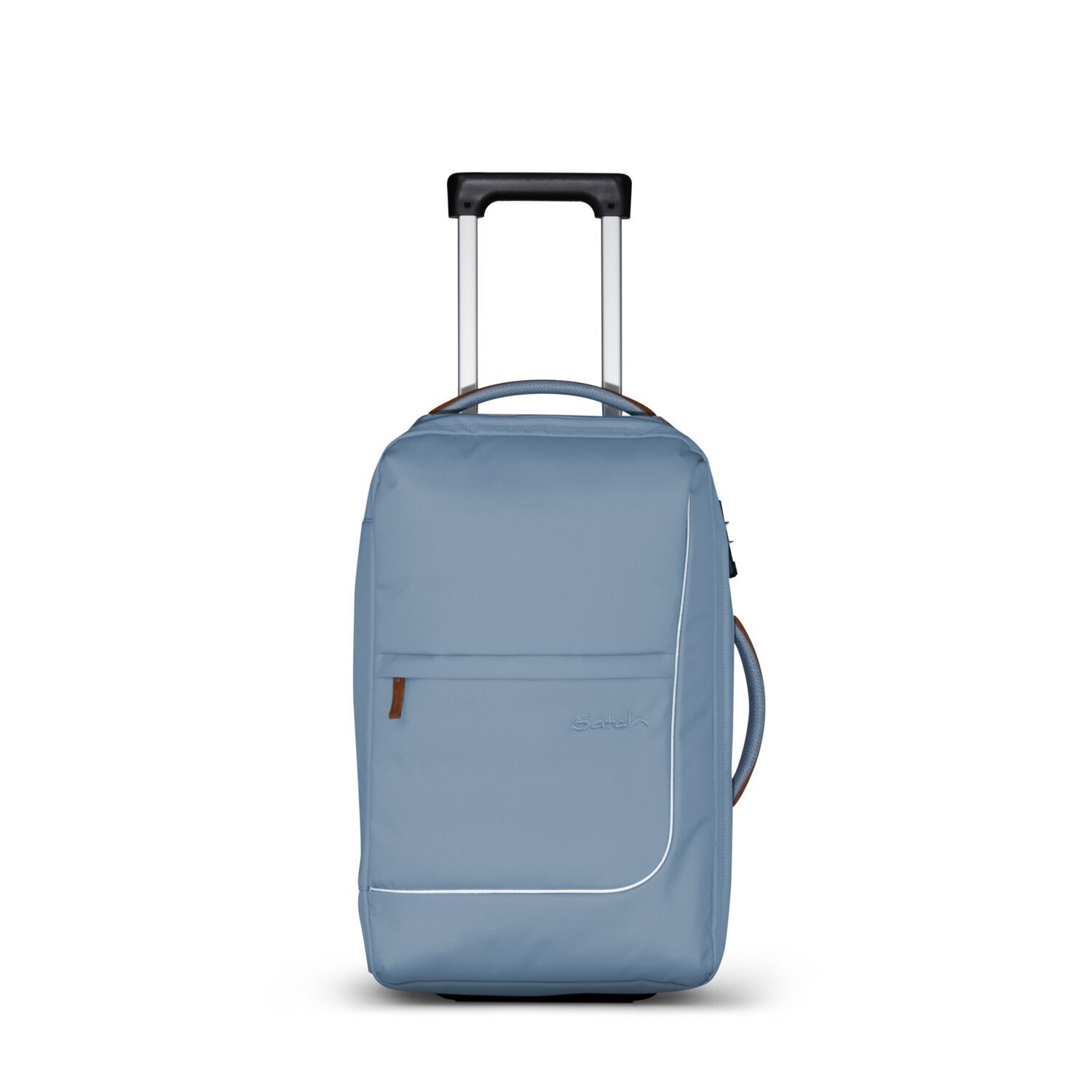 satch Koffer flow S Trolley Pure Ice Blue