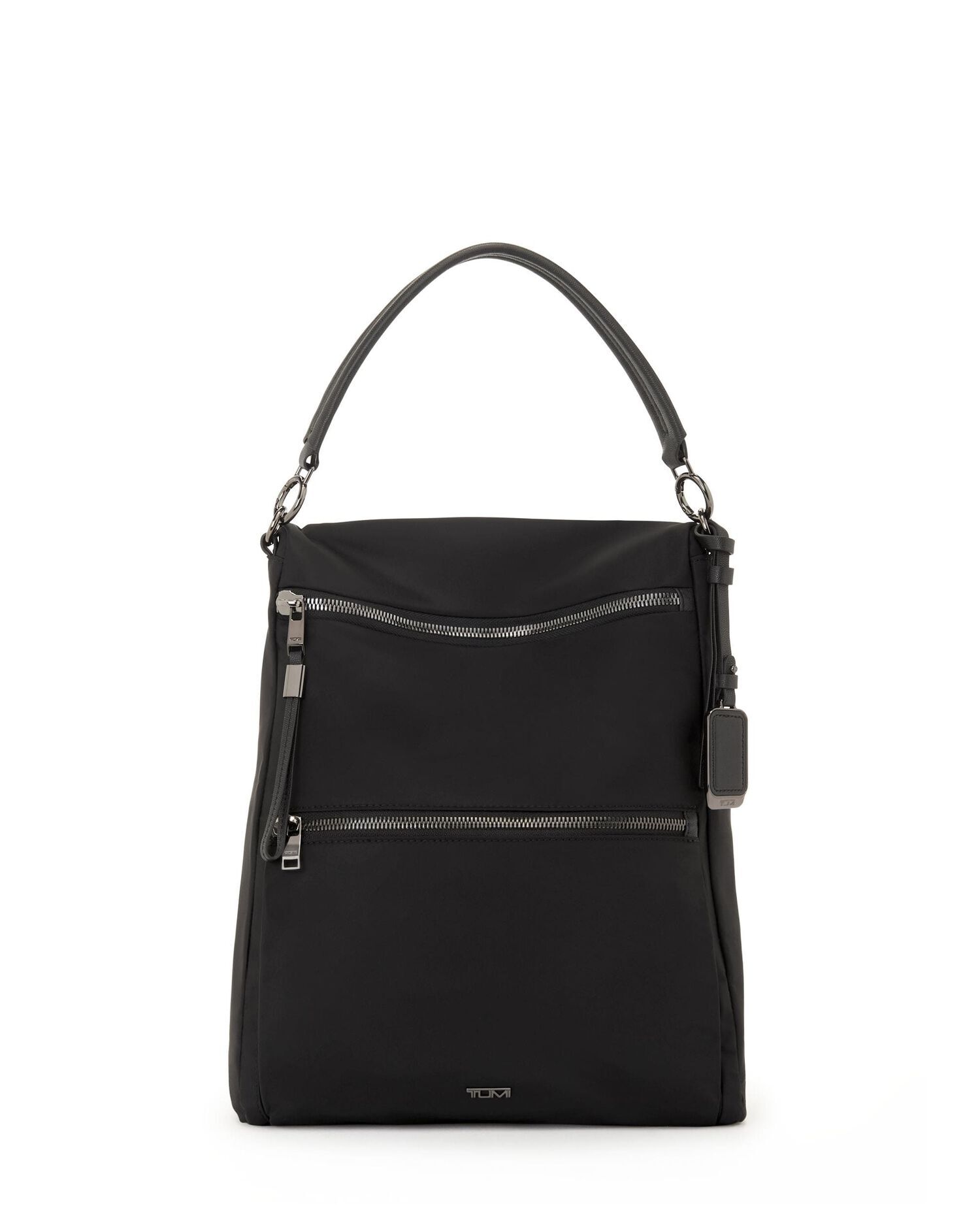 Tumi Voyageur Leigh Backpack/Tote, Black/Gunmetal