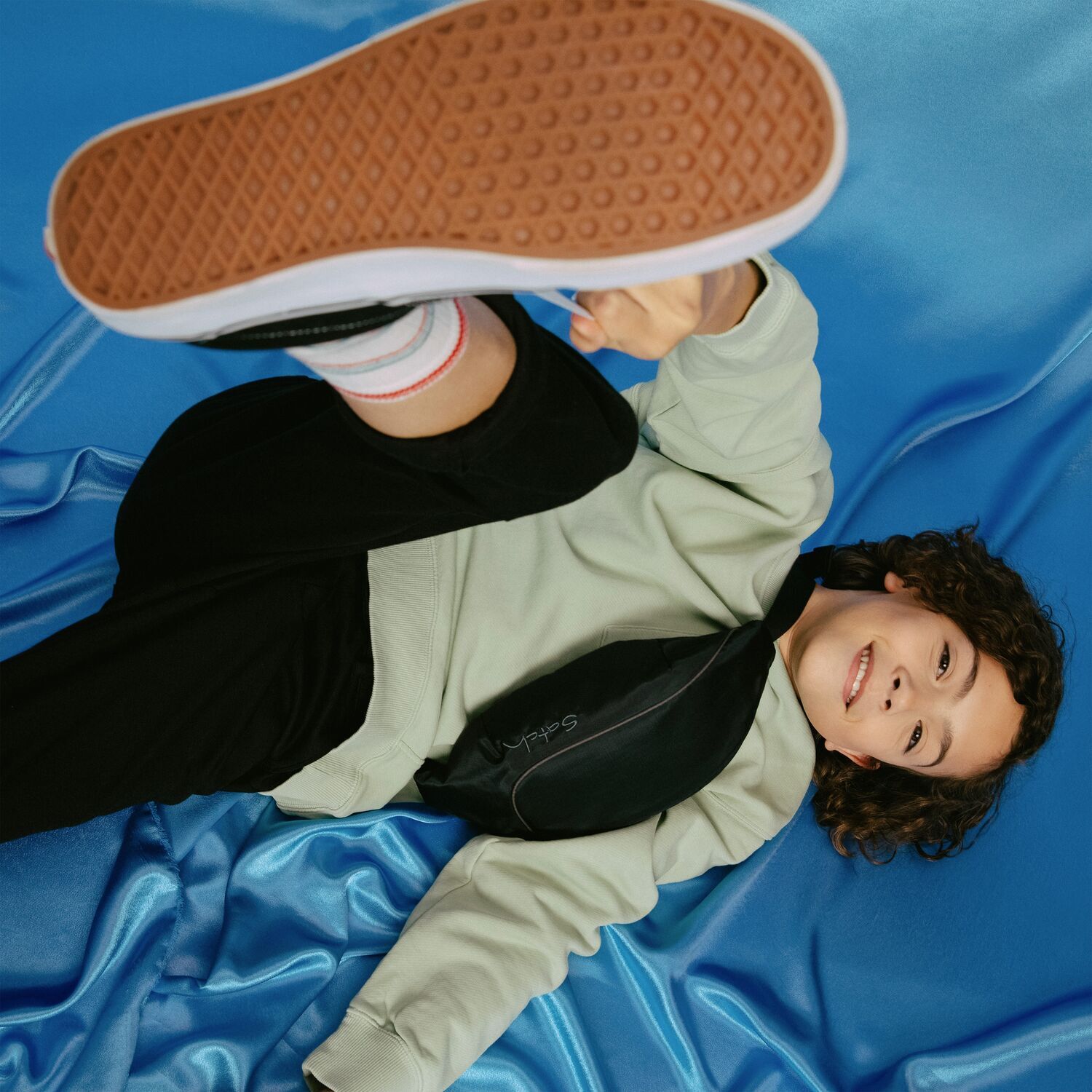 satch Freizeit Cross Hip Bag Ripstop Black