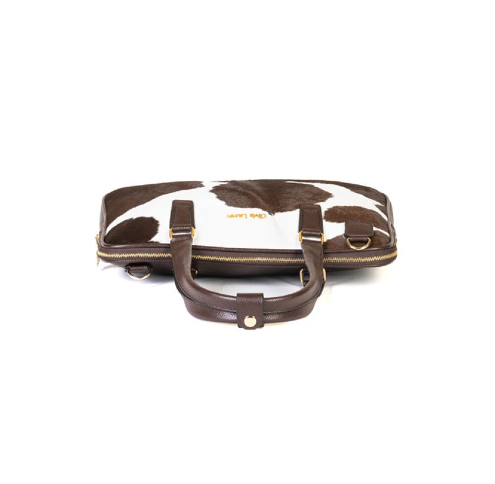 Olivia Lauren Cowhide Business Computertasche mit 15"Laptopfach Olivia Lauren Cowhide Business Computertasche mit 15"Laptopfach