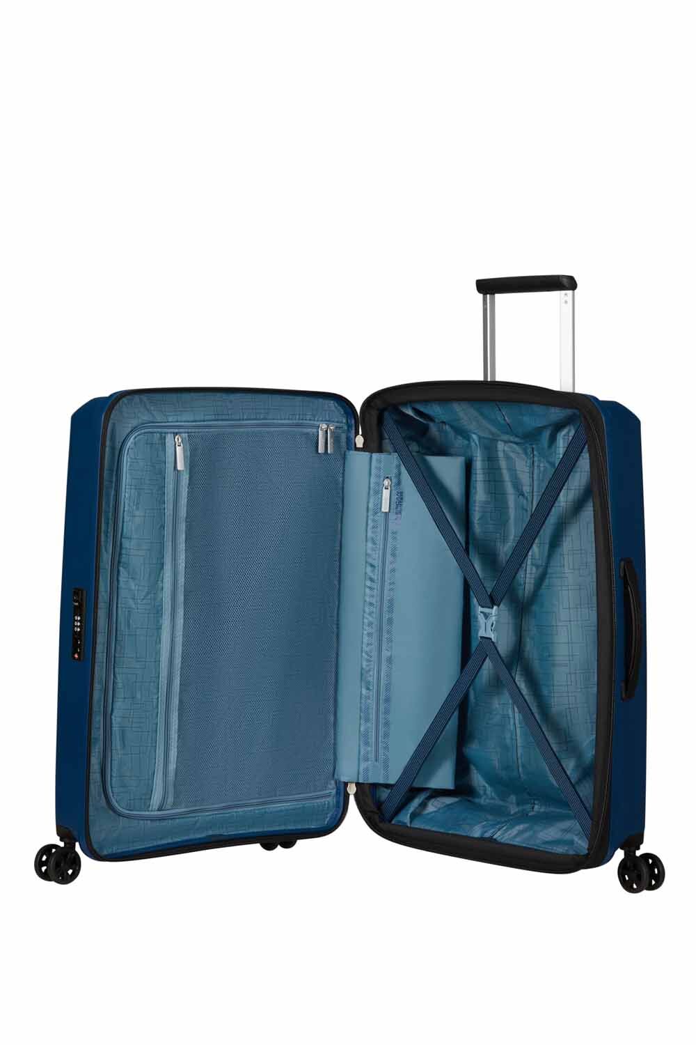 American Tourister AeroStep 67cm Check-in Größe M, erweiterbar Navy Blue American Tourister AeroStep 67cm Check-in Größe M, erweiterbar Navy Blue