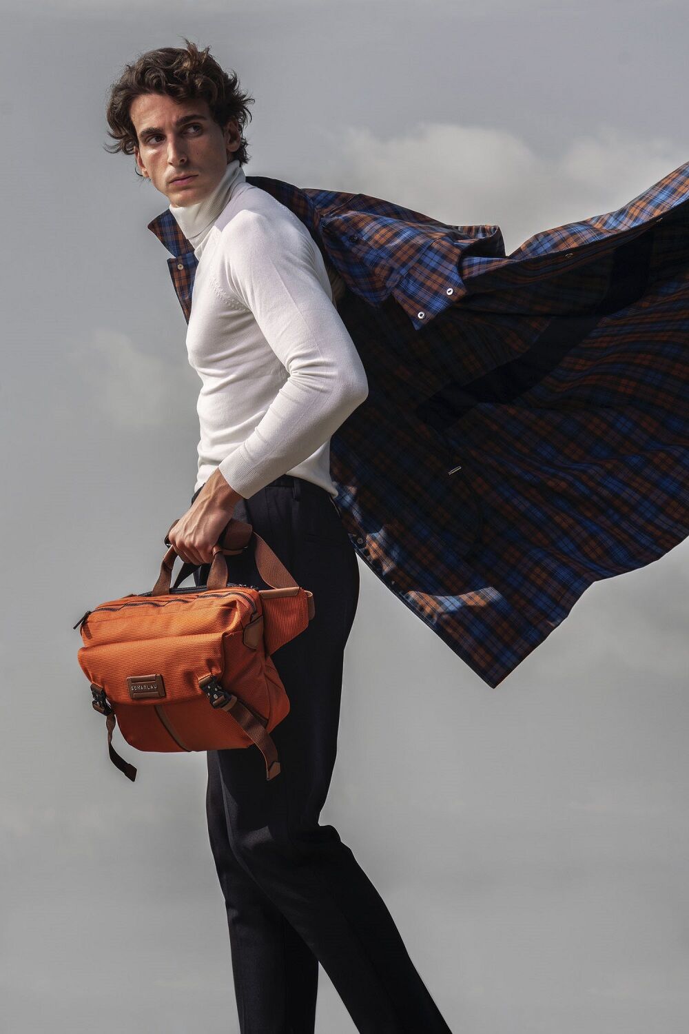 SCHARLAU First Class Bell X-1, Gürteltasche Large Anthracite