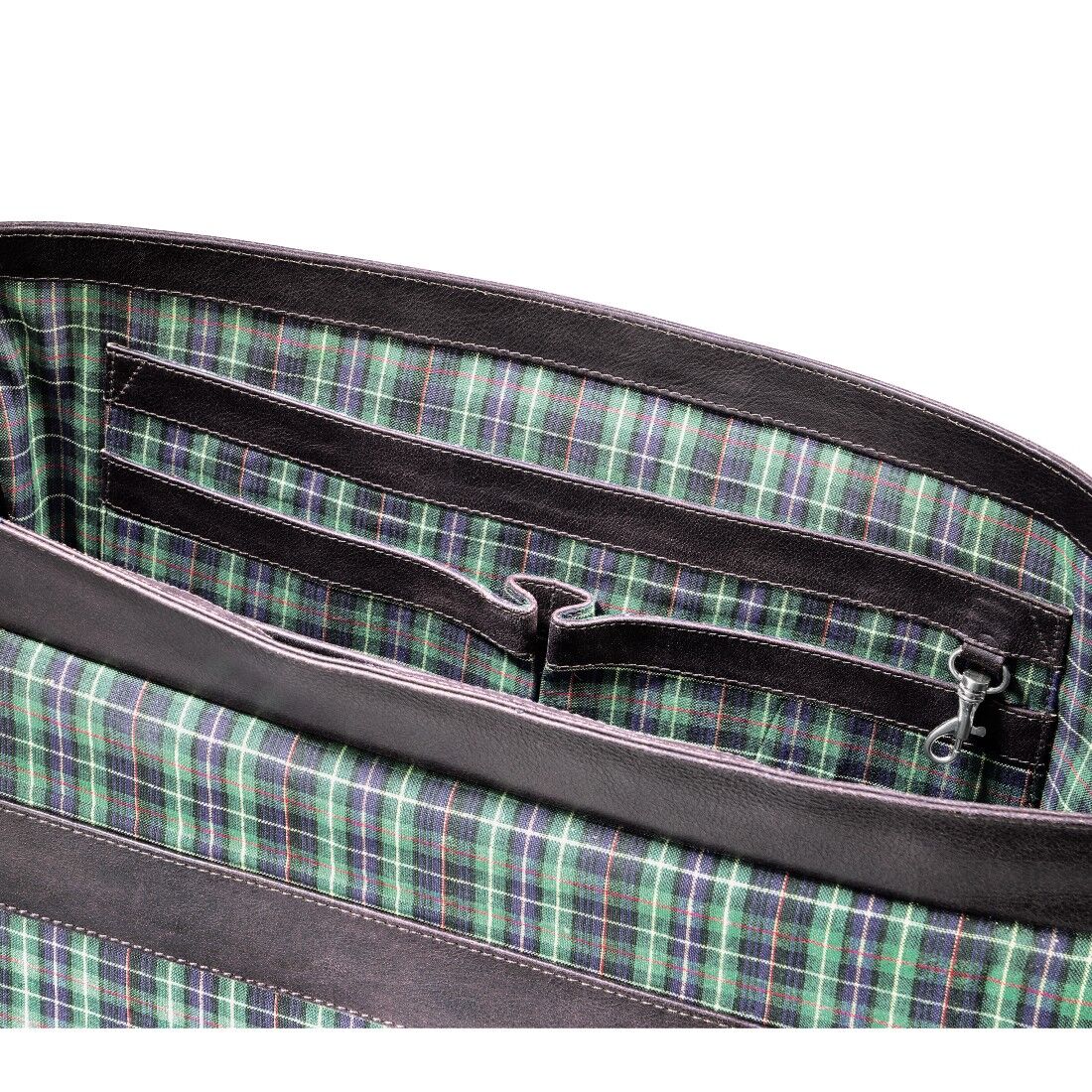 Hama Est. 1923 Amsterdam Pieter Ledertasche Rustic Dark Brown