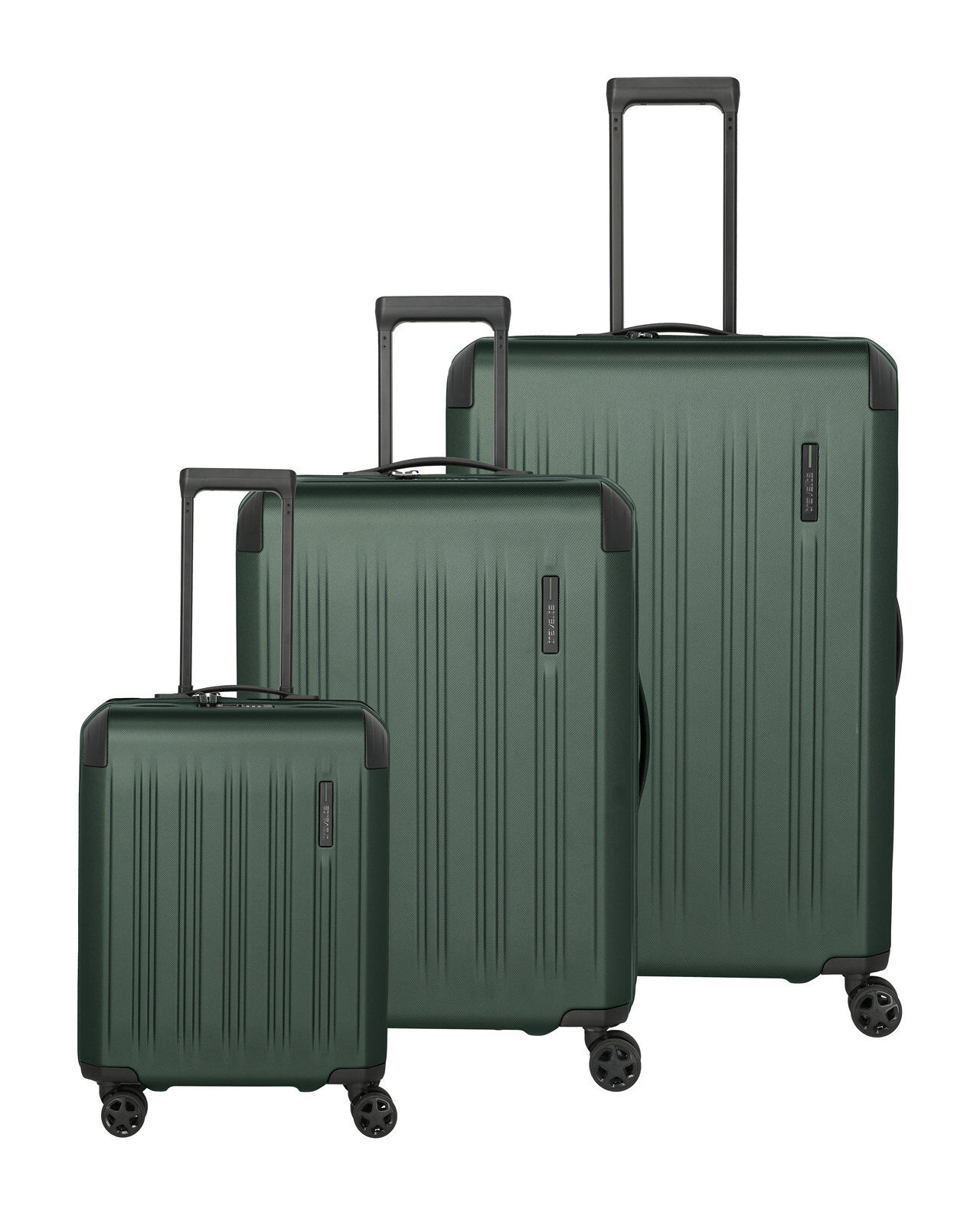 Travelite DYNAMIIC 3-tlg. Koffer-Set, L erw./ M erw./ S  Grün