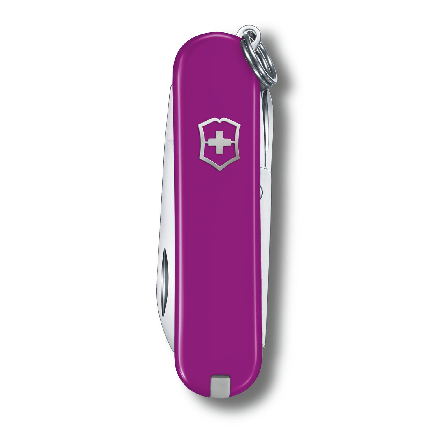 Victorinox Classic SD 7 Funktionen, kleines Taschenmesser Tasty Grape