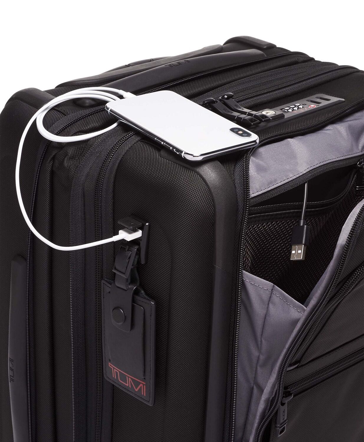Tumi Alpha 3 Internationales Handgepäck auf 4 Rollen, erweiterbar + GRATIS HOTELGUTSCHEIN black Tumi Alpha 3 Internationales Handgepäck auf 4 Rollen, erweiterbar + GRATIS HOTELGUTSCHEIN black
