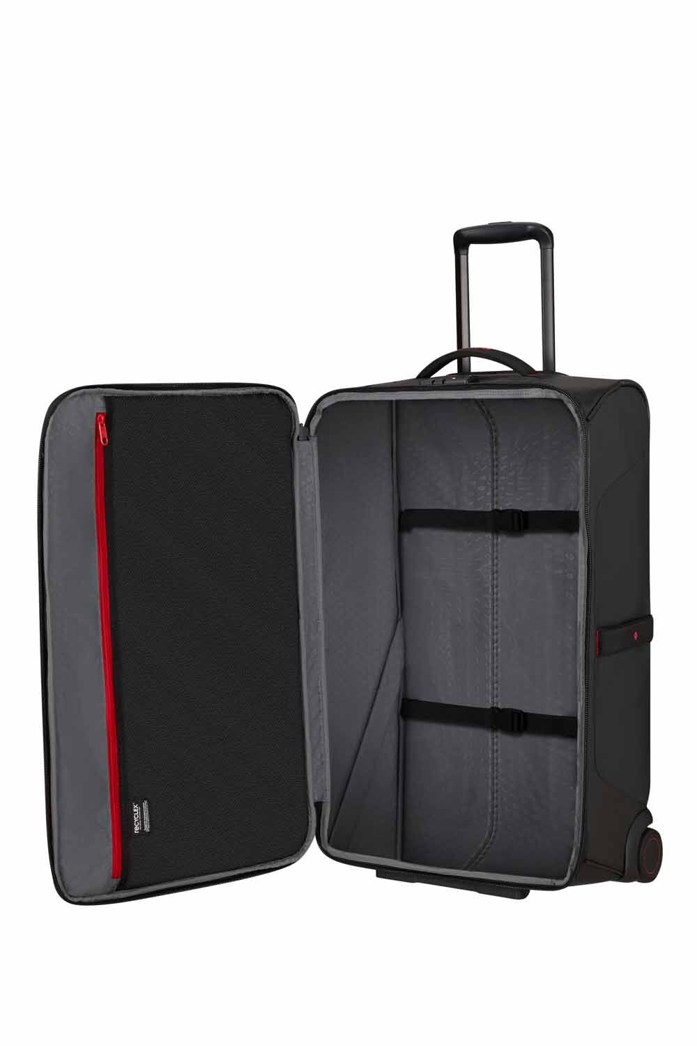 Samsonite Ecodiver Reisetasche mit Rollen 67 cm + GRATIS HOTELGUTSCHEIN Schwarz