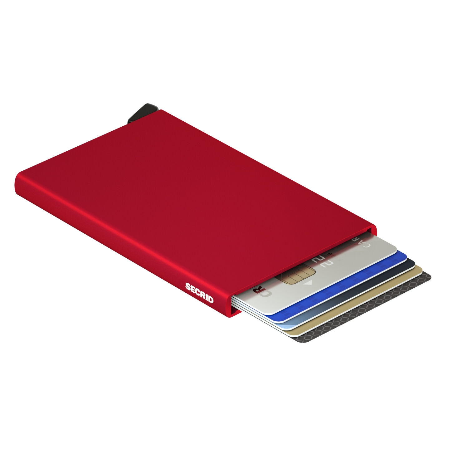 Secrid Cardprotector aus Aluminium C-Red