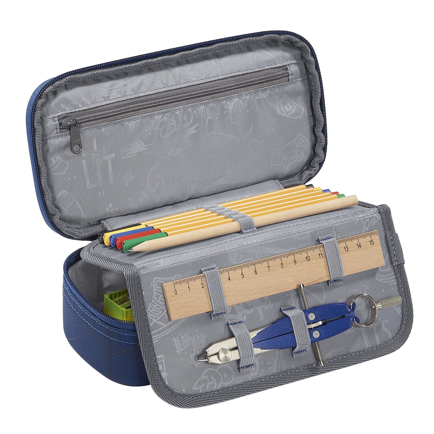 Coocazoo Zubehör Schlampermäppchen 2023 Blue Motion