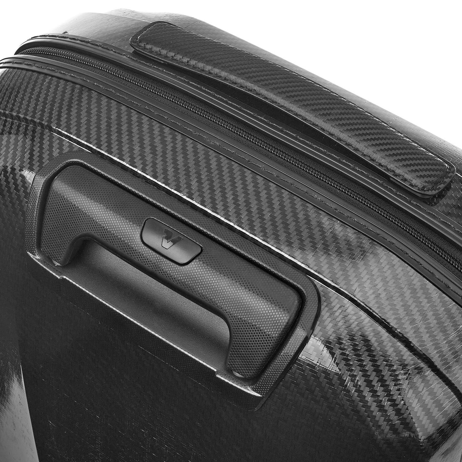 Roncato WE ARE GLAM DLX Mittelgrosser Koffer 70cm erweiterbar Black/Graphite