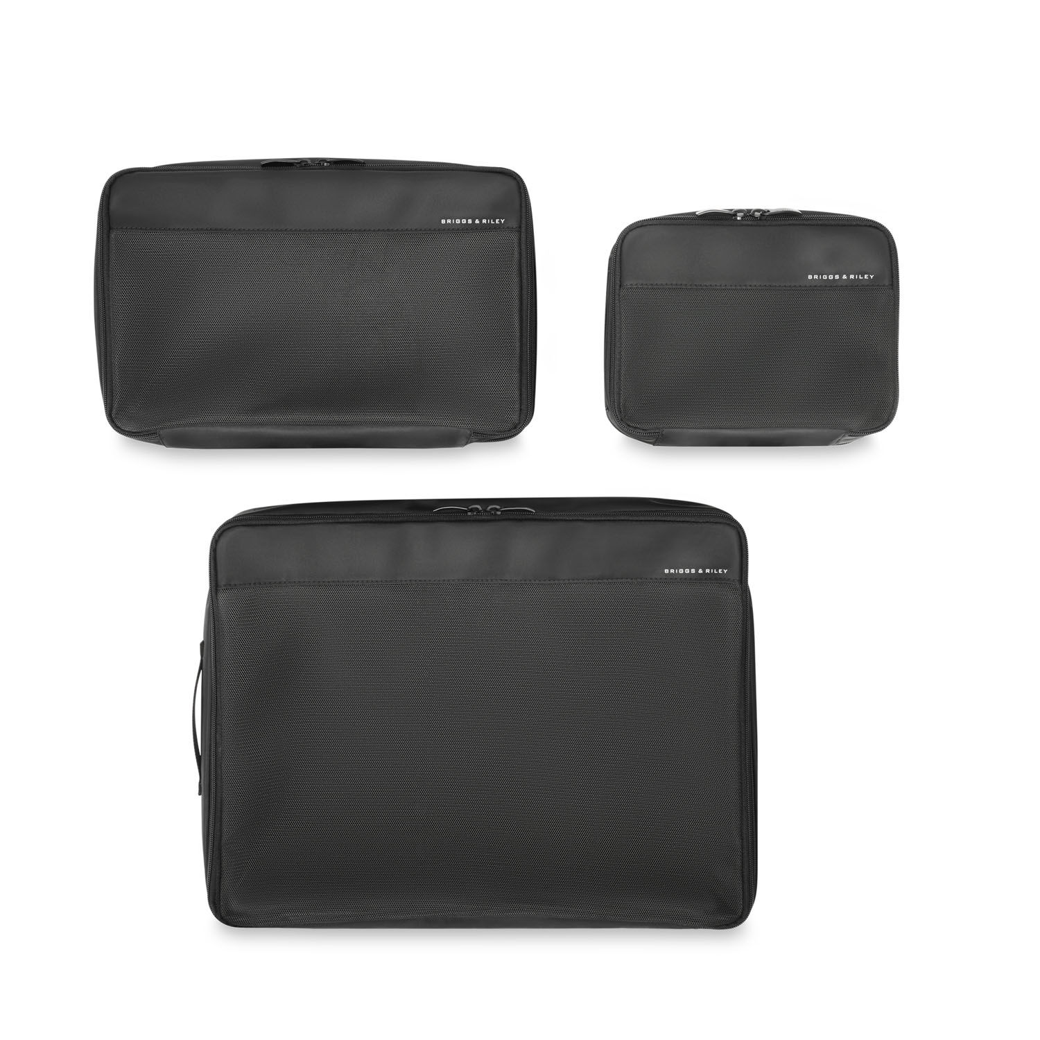 Briggs & Riley Travel Essentials Check In Packing Cube 3-teilige Set Black Briggs & Riley Travel Essentials Check In Packing Cube 3-teilige Set Black