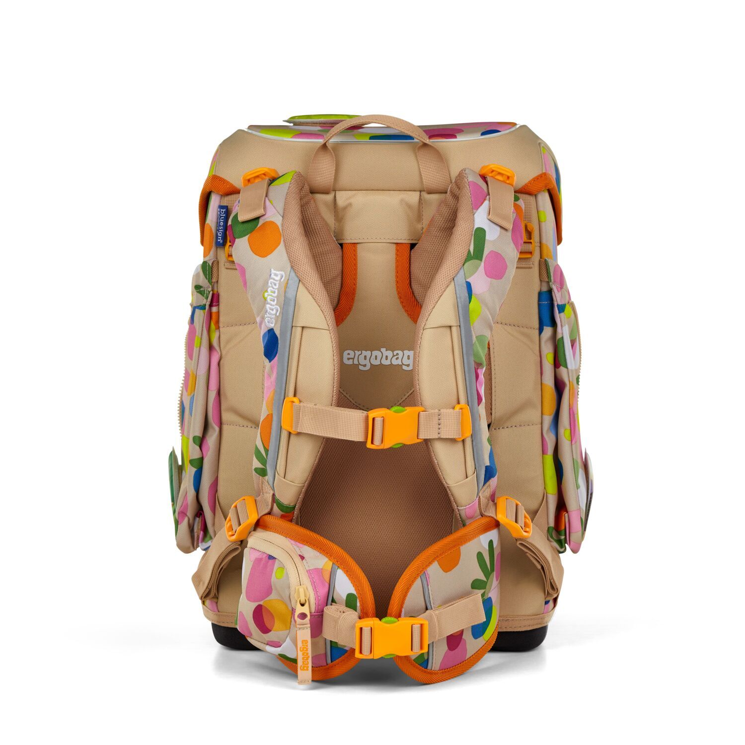 ergobag cubo ECO HERO 5-teiliges Schulrucksack-Set 2025 Flower PowBär ergobag cubo ECO HERO 5-teiliges Schulrucksack-Set 2025 Flower PowBär
