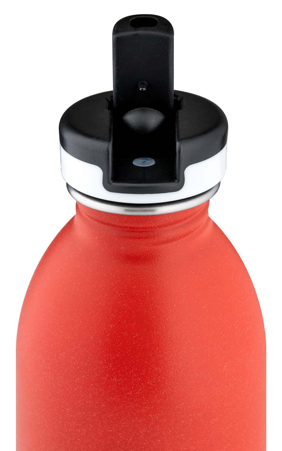 24Bottles® Urban Bottle Athleisure 500ml mit Sportdeckel Coral Pulse