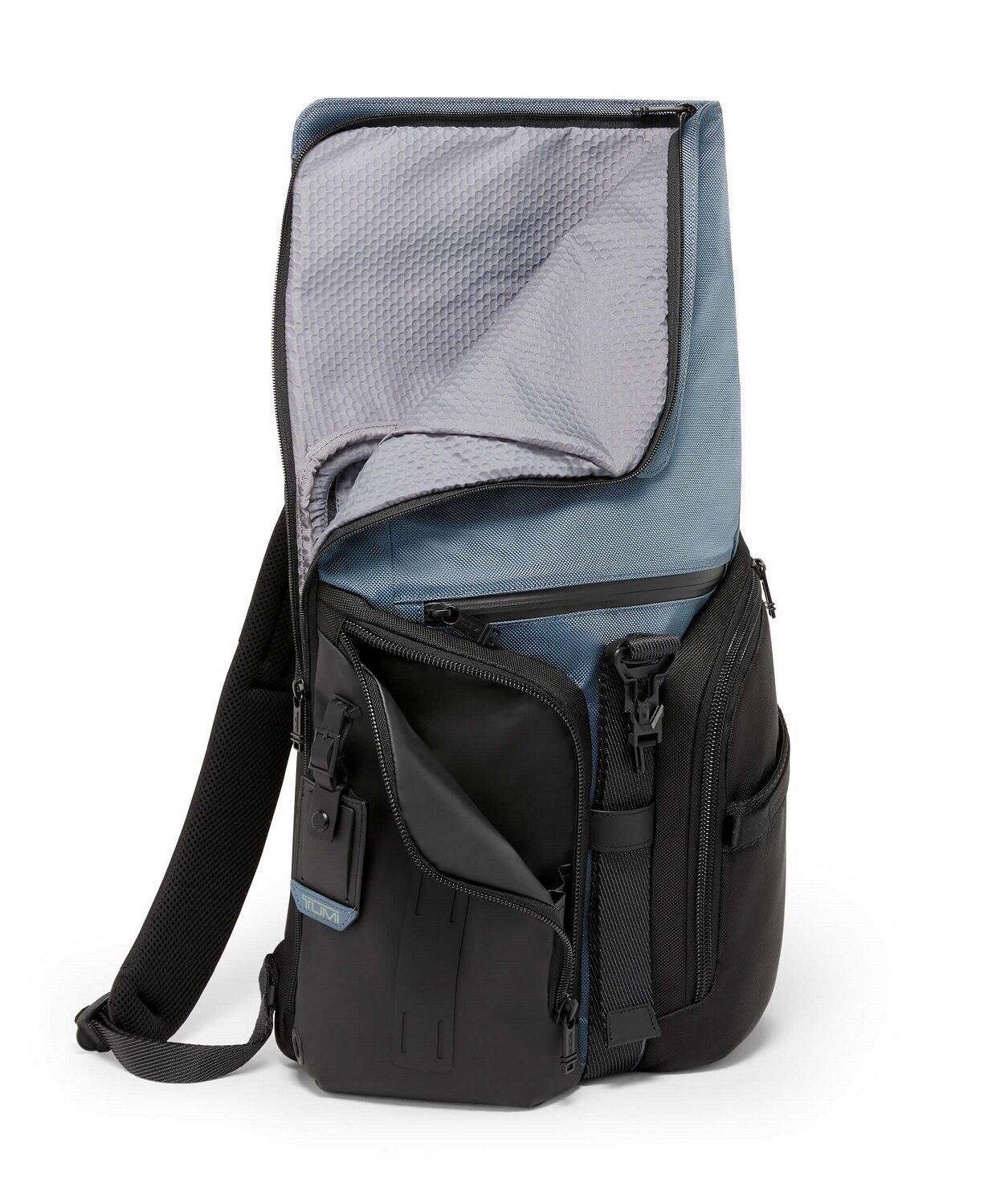 Tumi Alpha Bravo Logistics Rucksack mit Klappdeckel Nevado Blue