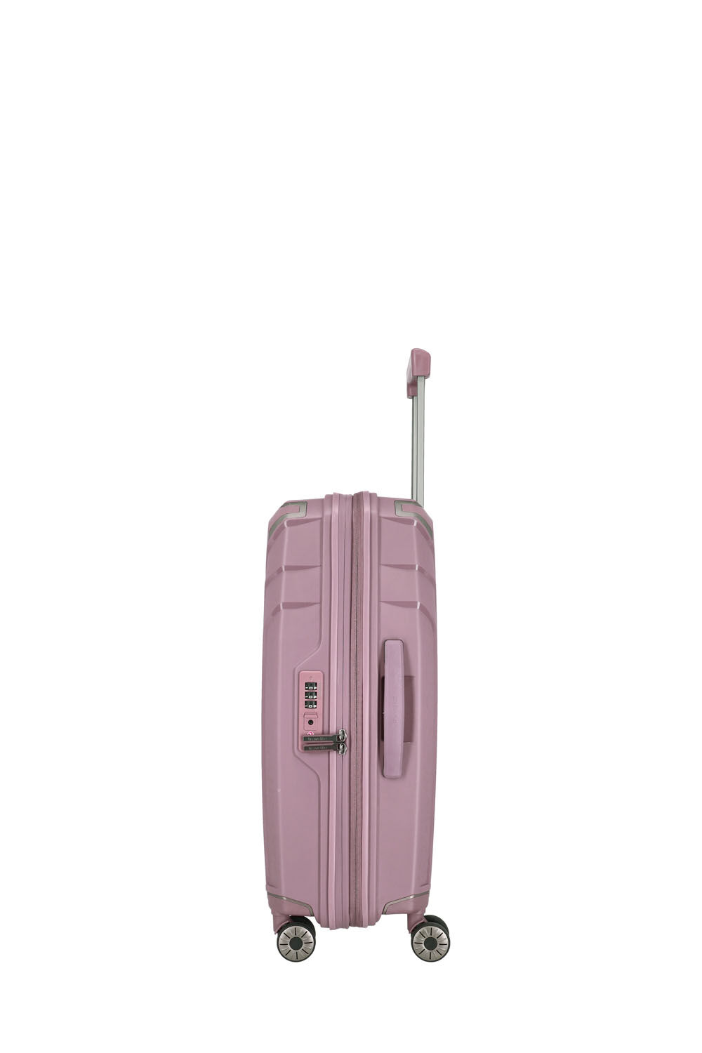 Travelite Elvaa Trolley M, 4-Rollen erweitebar Rosé