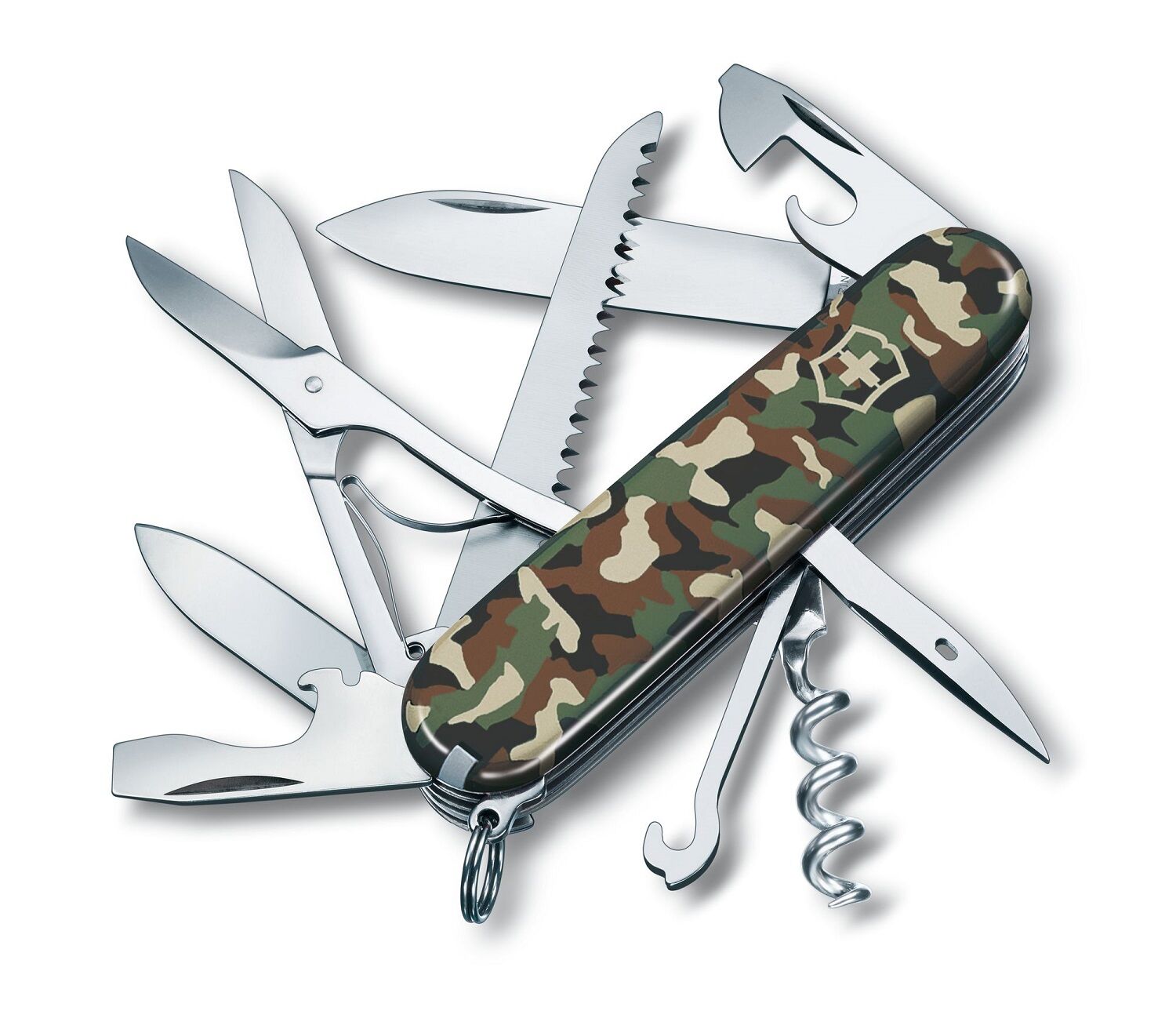 SwissArmy - Huntsman - 15 functions (Maat - 15 functions, Kleur - Camo)