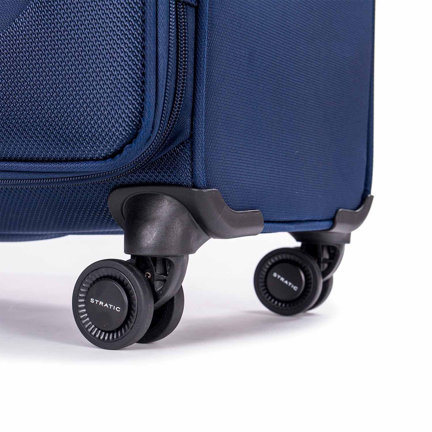 Stratic MIX Koffer L 4-Rollen, erweiterbar blue