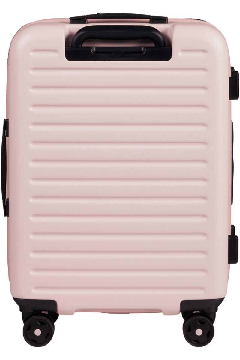 Samsonite Stackd Trolley mit 4 Rollen erweiterbar 55cm + GRATIS HOTELGUTSCHEIN Rose