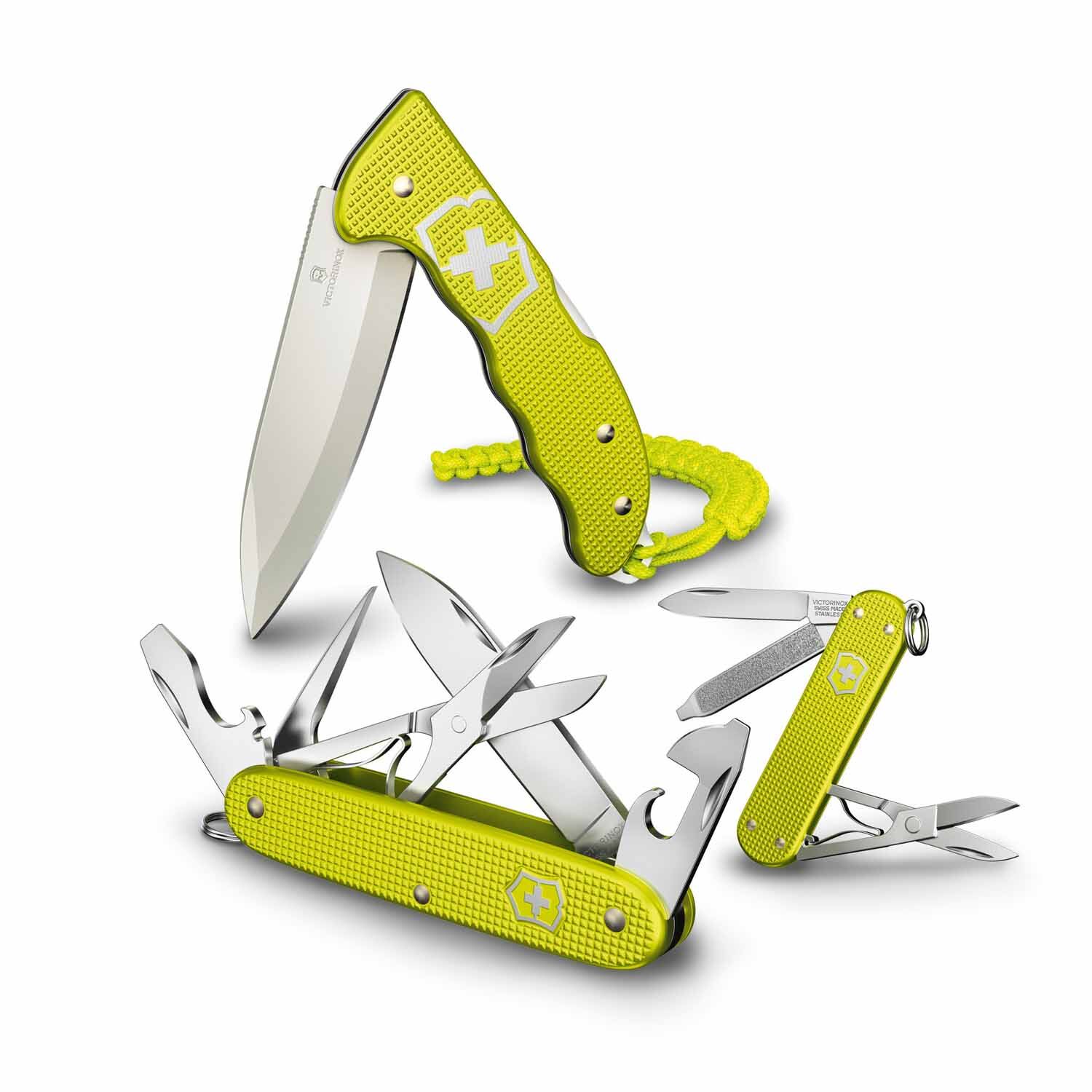Victorinox Classic SD Alox Limited Edition Electric Yellow
