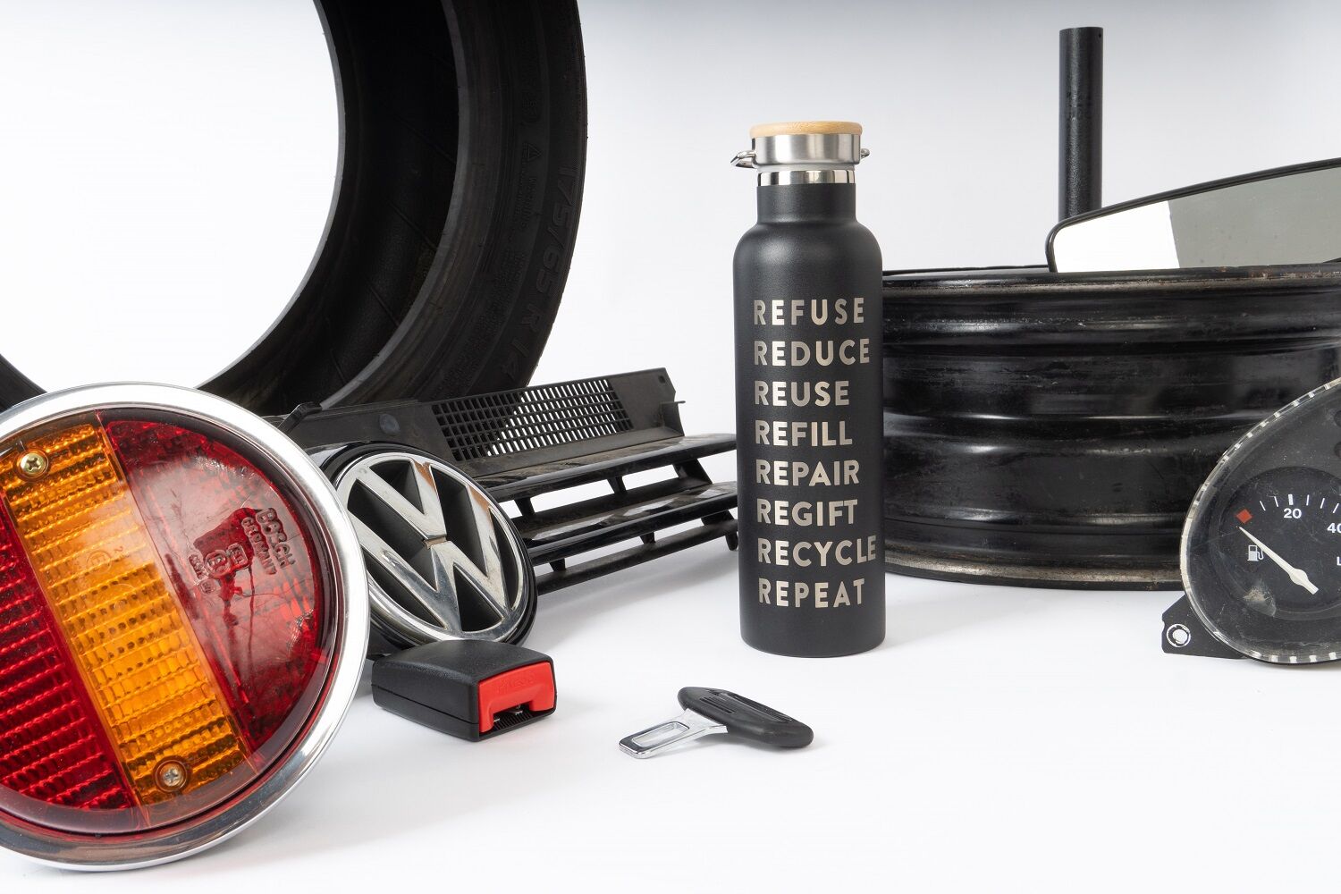 Airpaq Accessoires Thermoflasche 600ml Schwarz