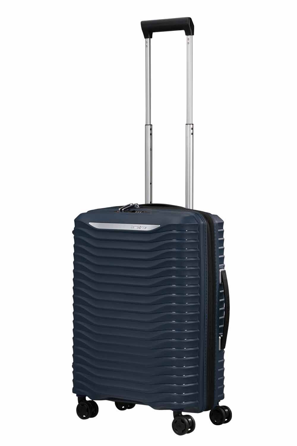 Samsonite Upscape Trolley mit 4 Rollen erweiterbar 55cm + GRATIS HOTELGUTSCHEIN Blue Nights Samsonite Upscape Trolley mit 4 Rollen erweiterbar 55cm + GRATIS HOTELGUTSCHEIN Blue Nights