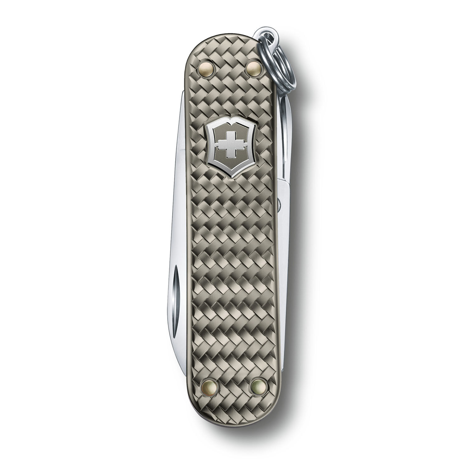 Victorinox Classic SD Precious Alox Kollektion, kleines Taschenmesser Infinite Grey