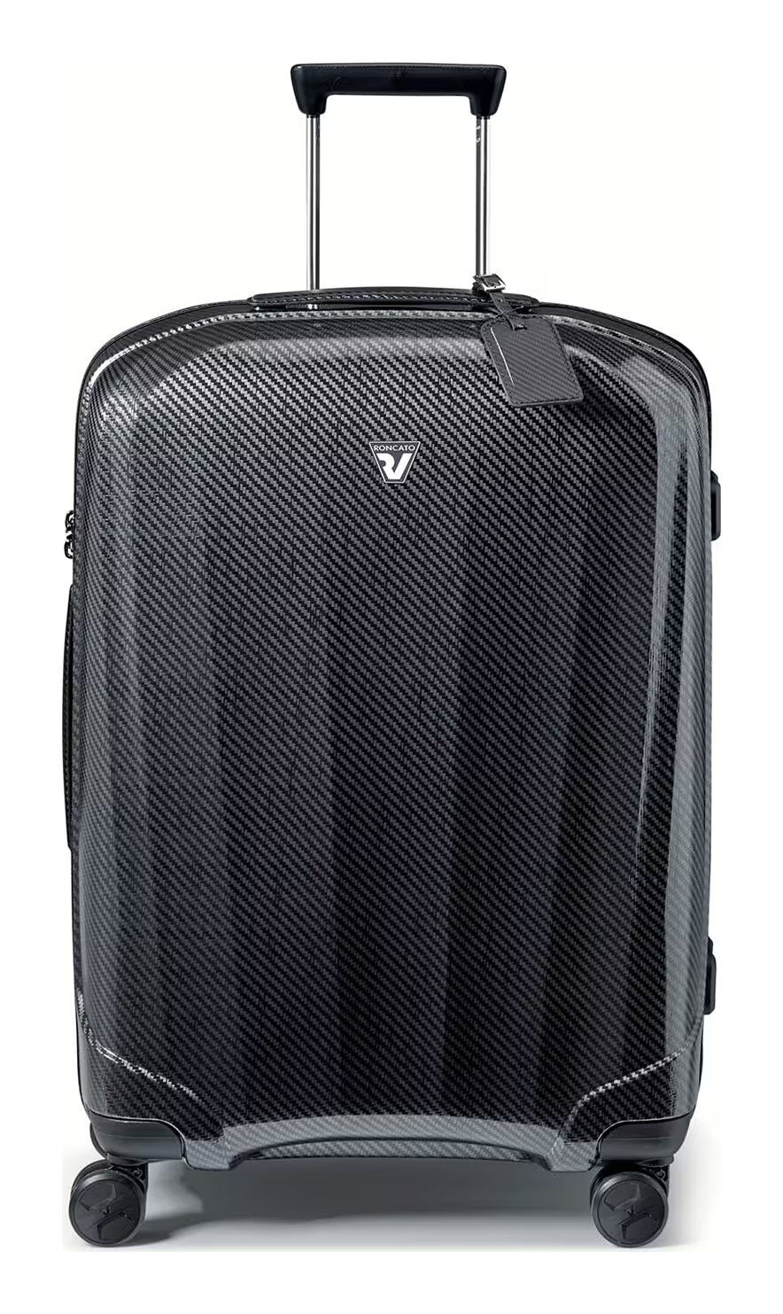Roncato WE ARE GLAM DLX Mittelgrosser Koffer 70cm erweiterbar Black/Graphite