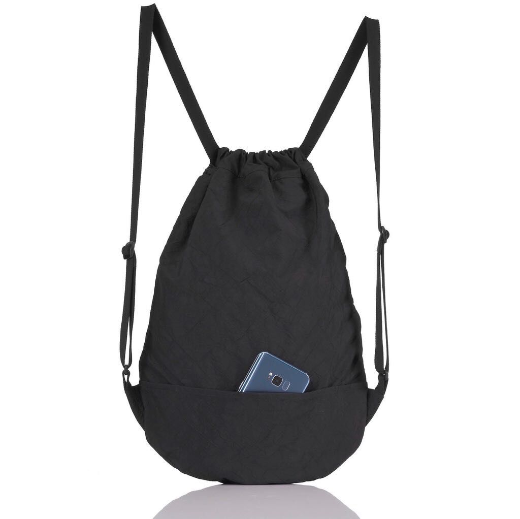 Airpaq Baq Turnbeutel erweiterbar Schwarz