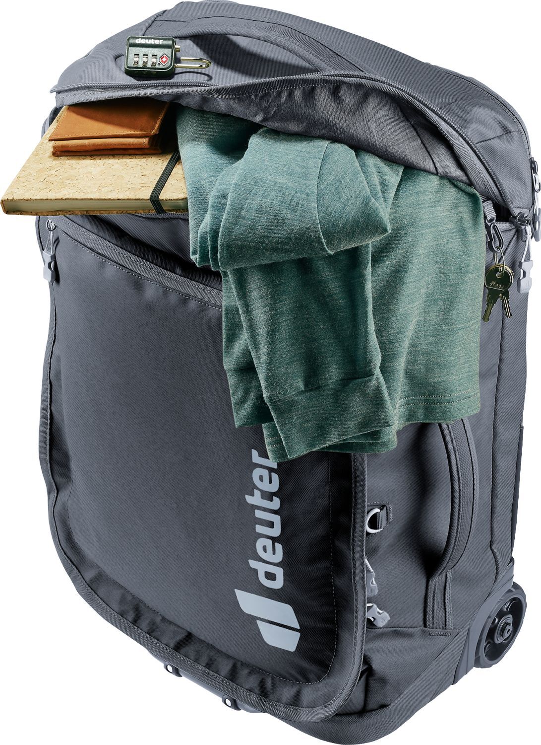 Deuter Duffel Pro Movo 36 Reisetasche auf Rollen black