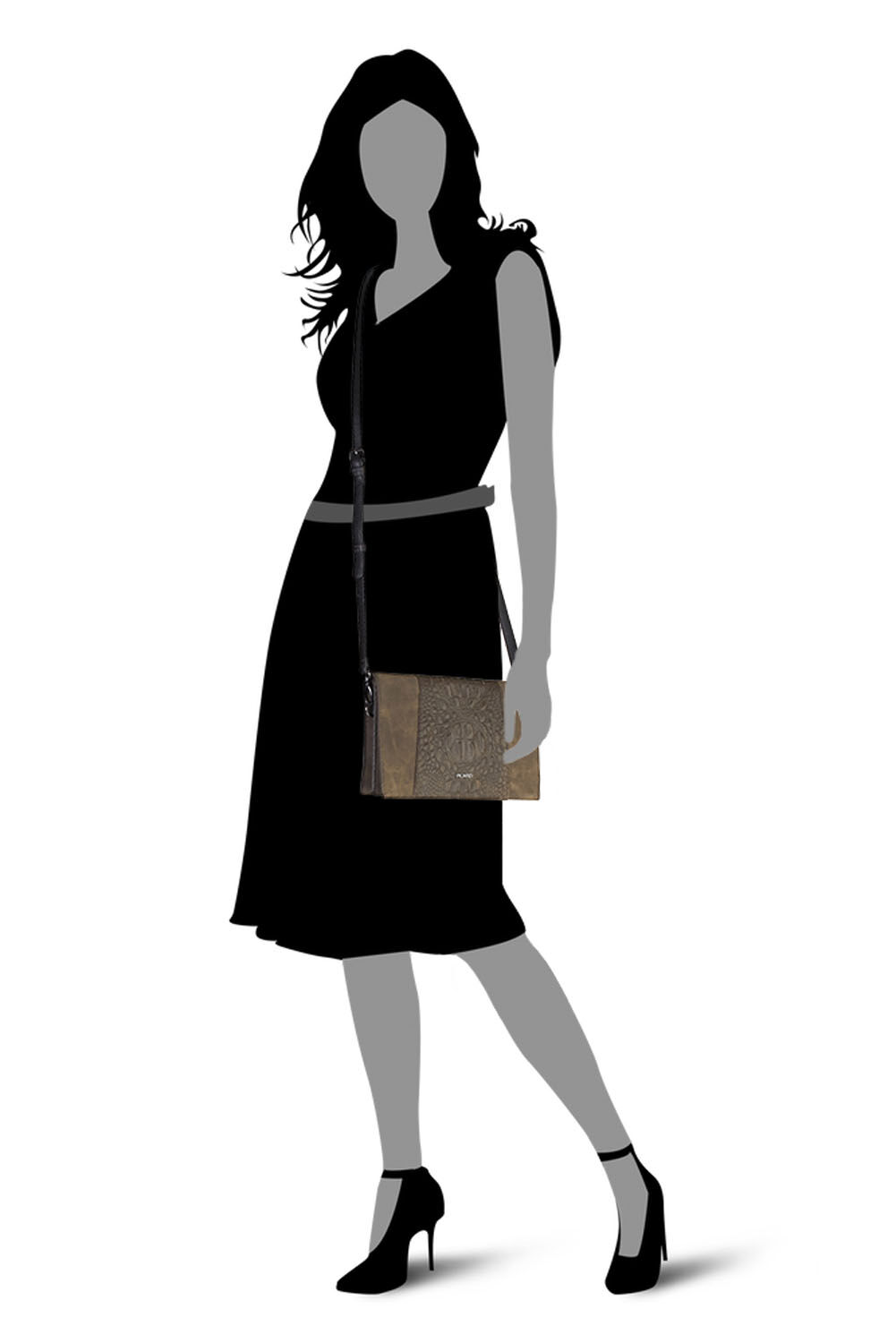 Picard Jenny Damentasche 2097 taupe kombi