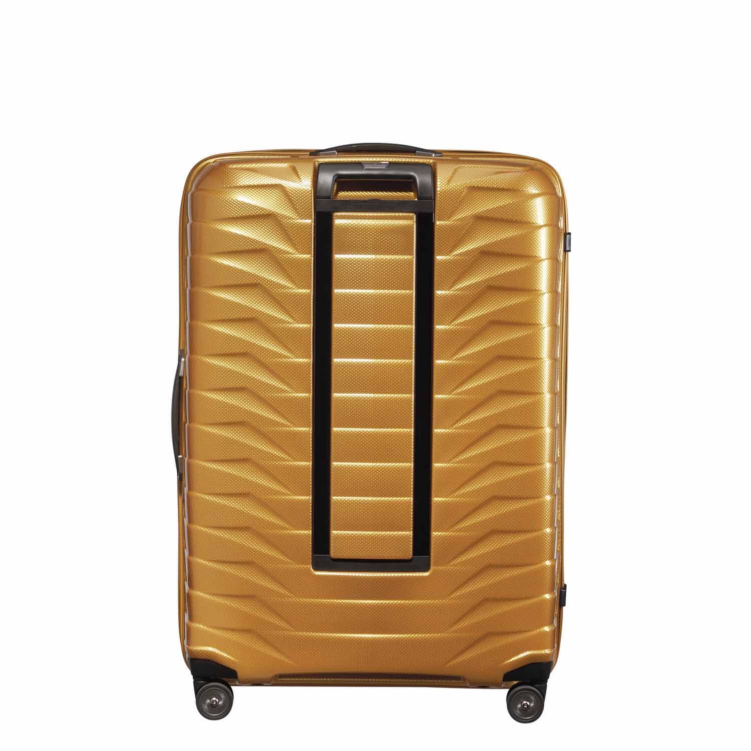 Samsonite Proxis Trolley mit 4 Rollen 81cm + GRATIS HOTELGUTSCHEIN Honey Gold Samsonite Proxis Trolley mit 4 Rollen 81cm + GRATIS HOTELGUTSCHEIN Honey Gold