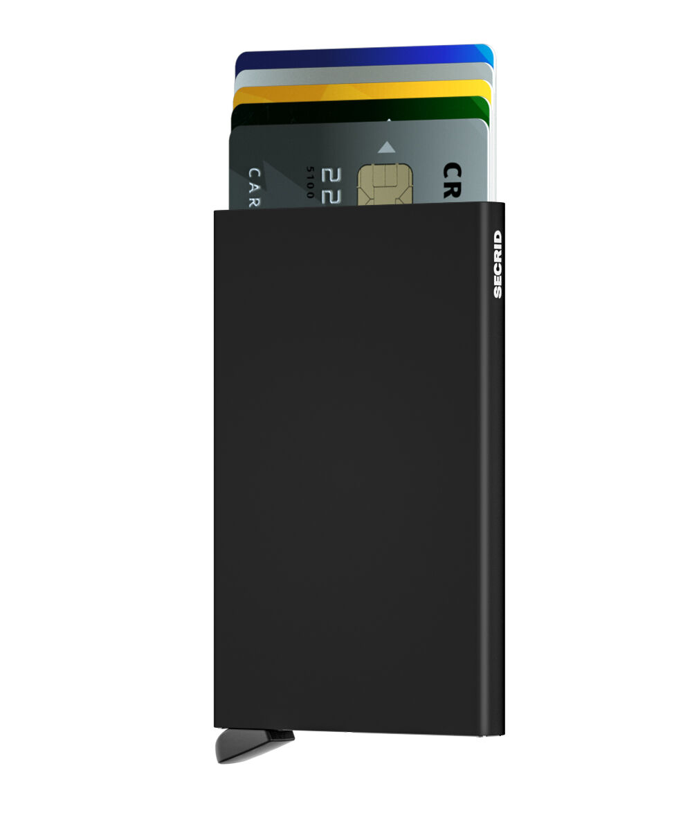 Secrid Cardprotector aus Aluminium C-Black