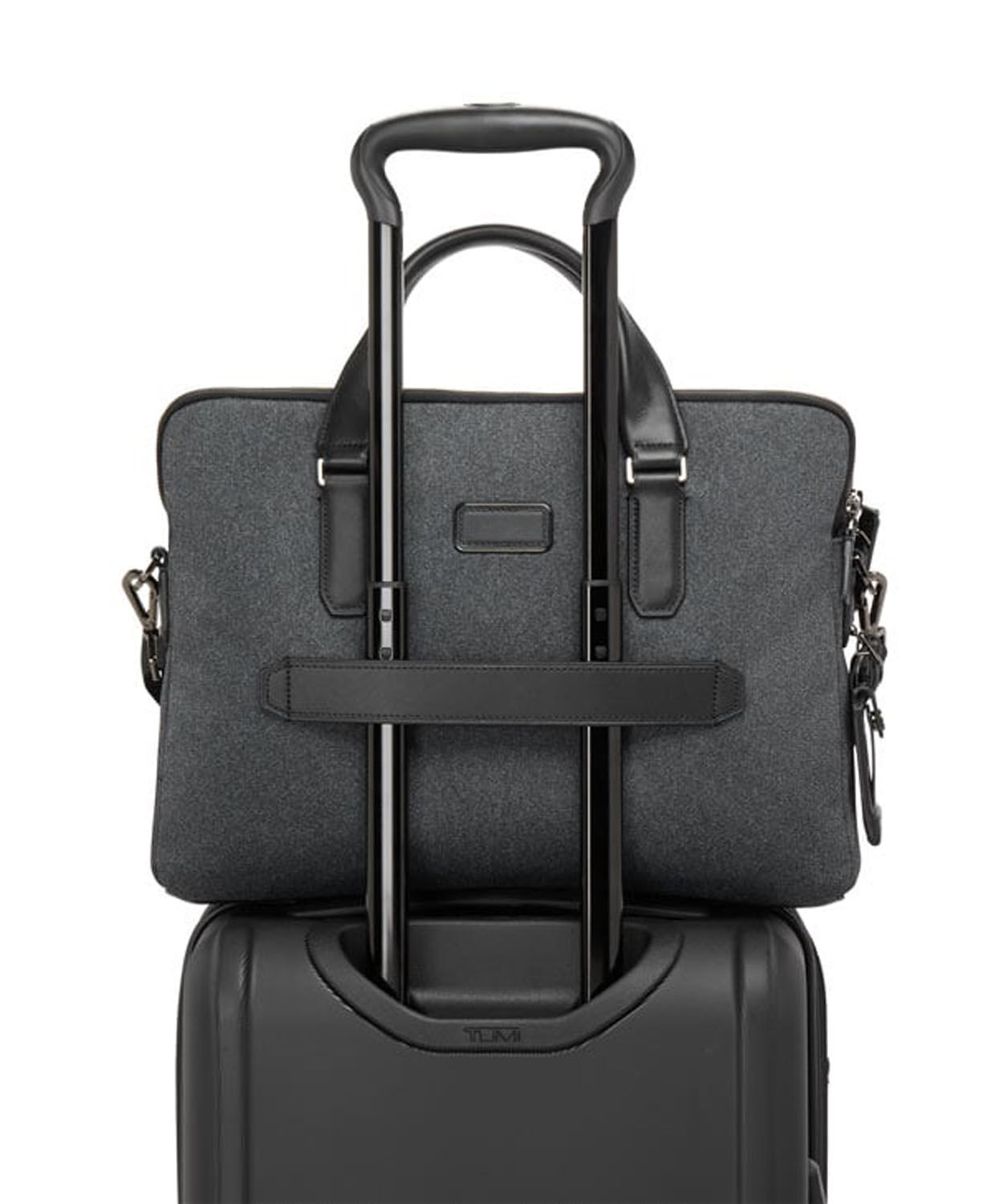 Tumi Harrison Sycamore Aktentasche mit Laptopfach 14" + GRATIS HOTELGUTSCHEIN Dark Charcoal