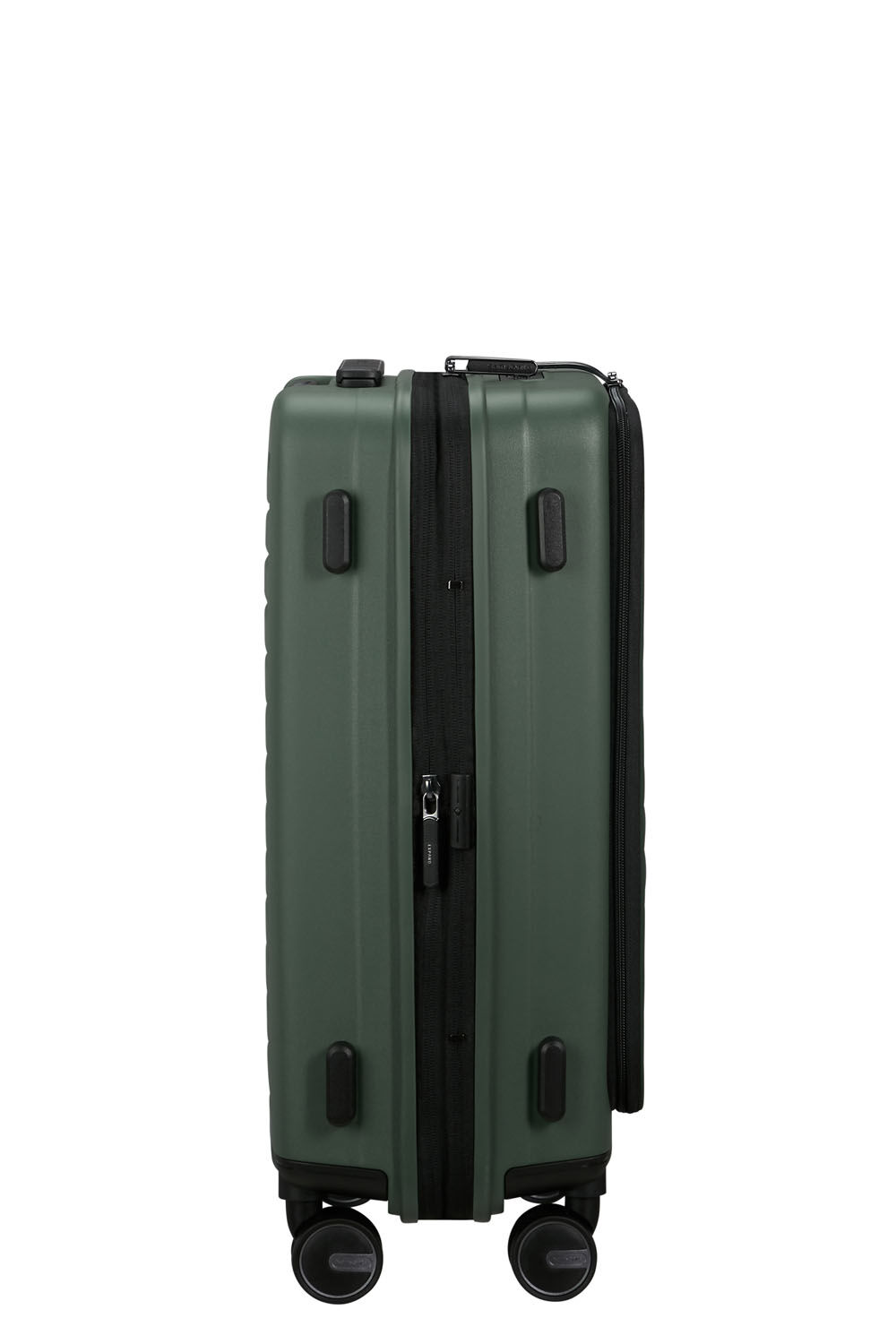 Samsonite Restackd EASY ACCESS Trolley mit 4 Rollen erweiterbar 55cm + GRATIS HOTELGUTSCHEIN Sage Samsonite Restackd EASY ACCESS Trolley mit 4 Rollen erweiterbar 55cm + GRATIS HOTELGUTSCHEIN Sage