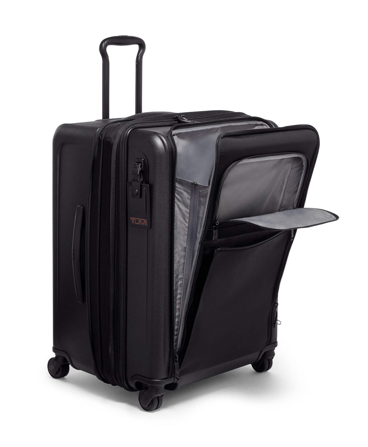 Tumi Alpha Hybrid Short Trip erweiterbar Koffer 66cm + GRATIS HOTELGUTSCHEIN Black