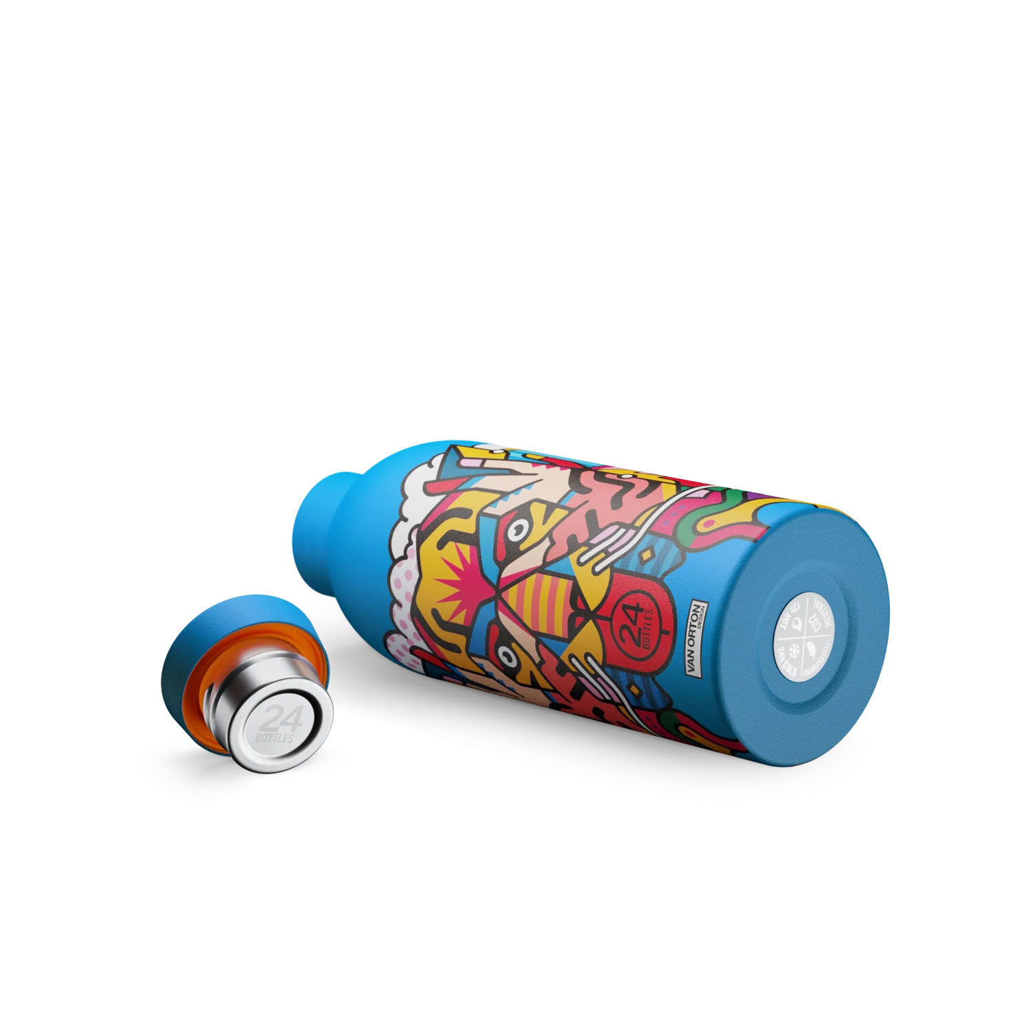 24Bottles® Clima Bottle Van Orton 500 ml Blue