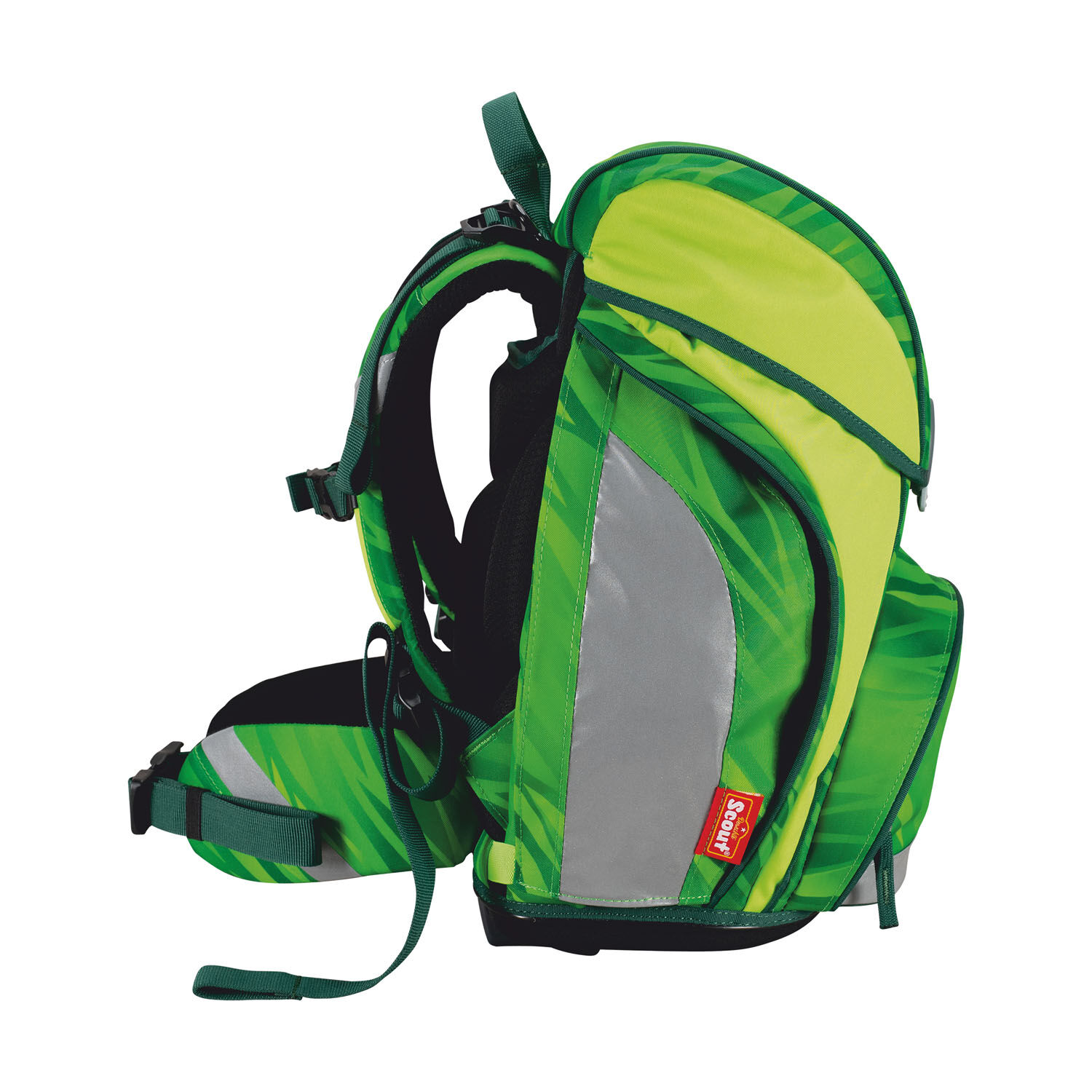 Scout Alpha Schulranzen-Set 4-teilig DIN Dino Rex